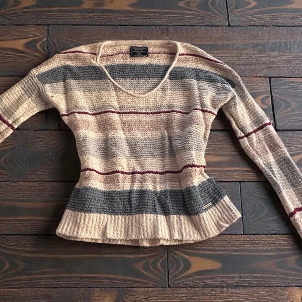 Abercrombie & Fitch Multicolor Knit Sweater